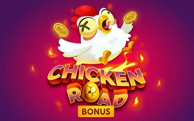 Bannerul jocului Chicken Road Bonus de la InOut Games